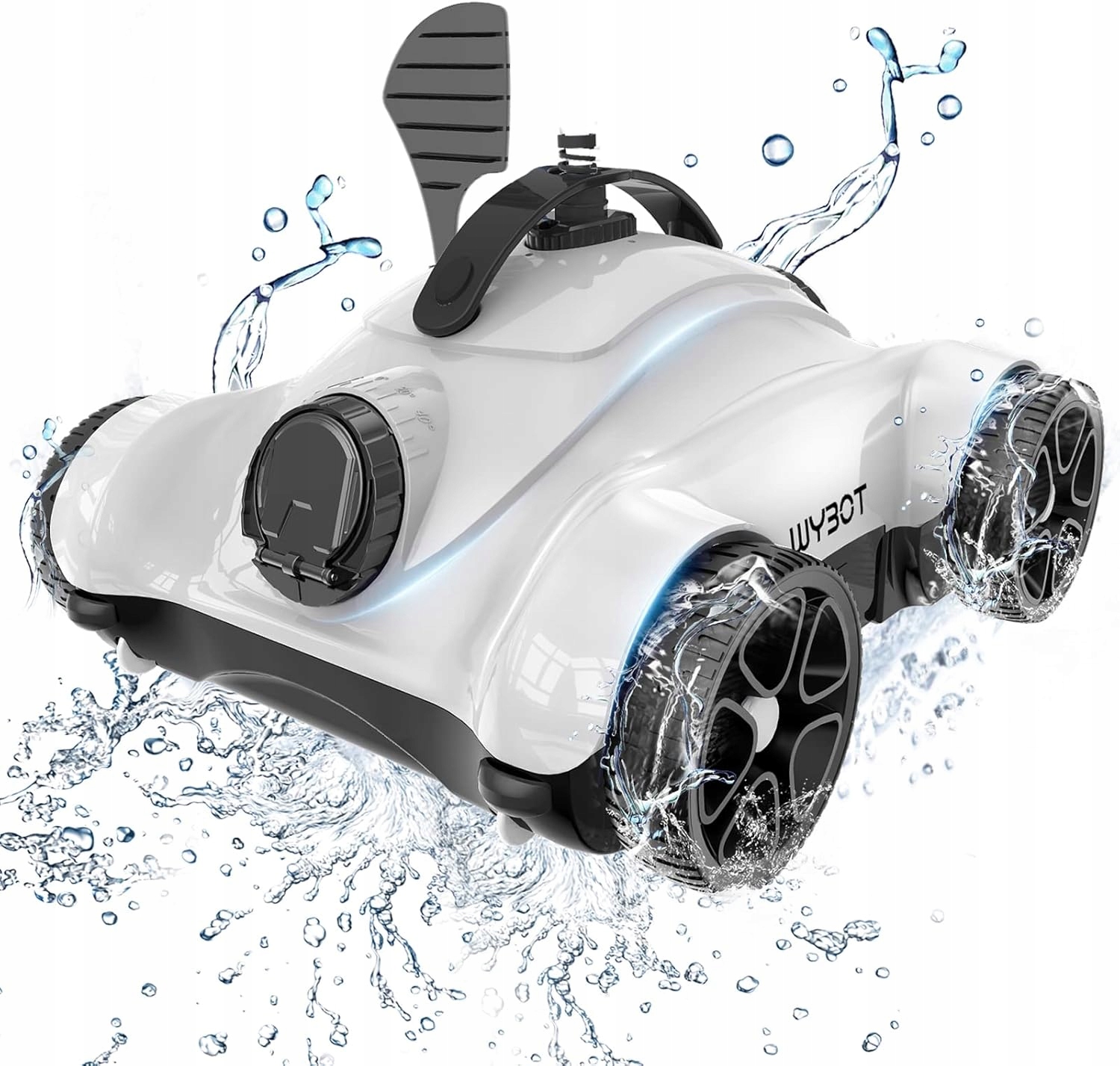Wybot Bazénový Robot 150 W, Výkonný Na Čistenie Veľkých Listov A Kameňov