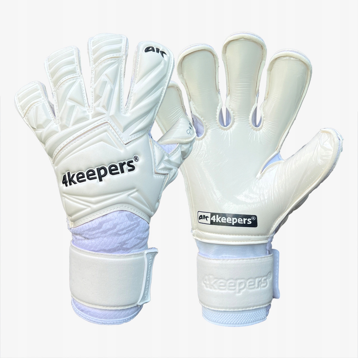 4KEEPERS brankářské rukavice na trénink Force V5.25 Wave Nc zelené