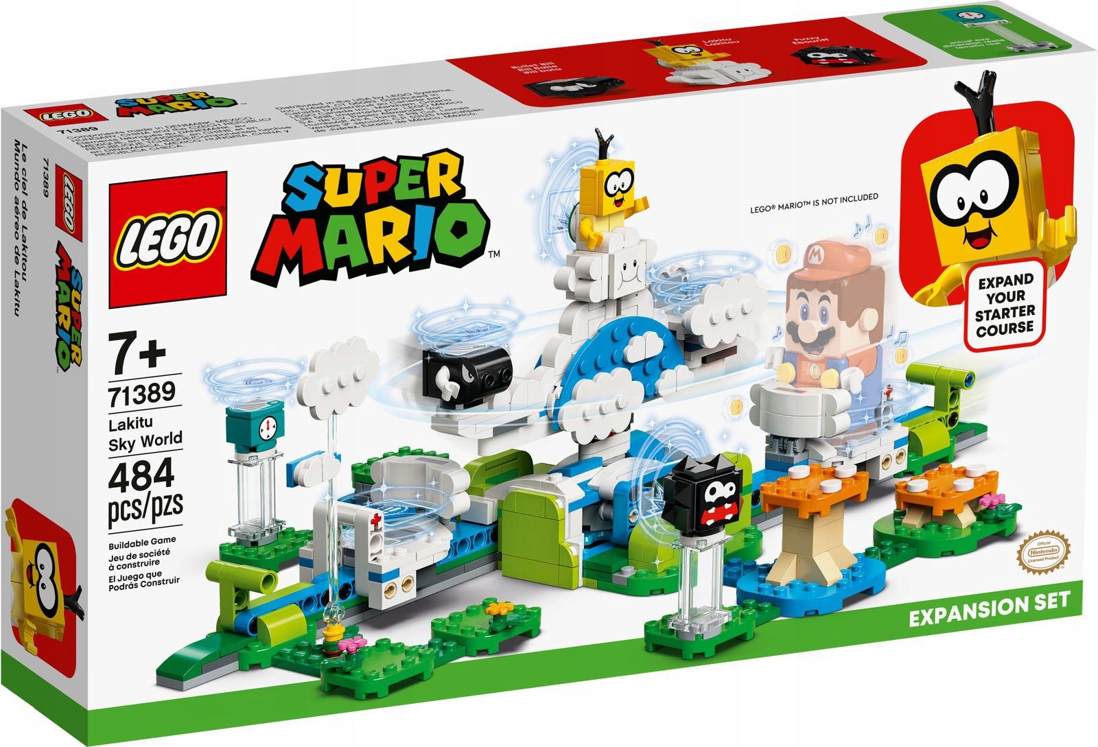 

Lego Mario 71389 Podniebny Świat Lakitu