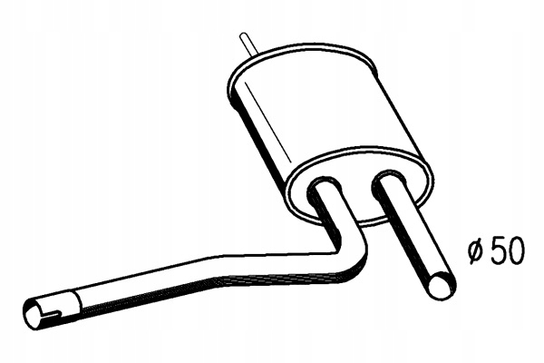 STARLINE TLUMIK TL SRODKOWY AUDI A4 1.6-1.9TDI 94-09 01