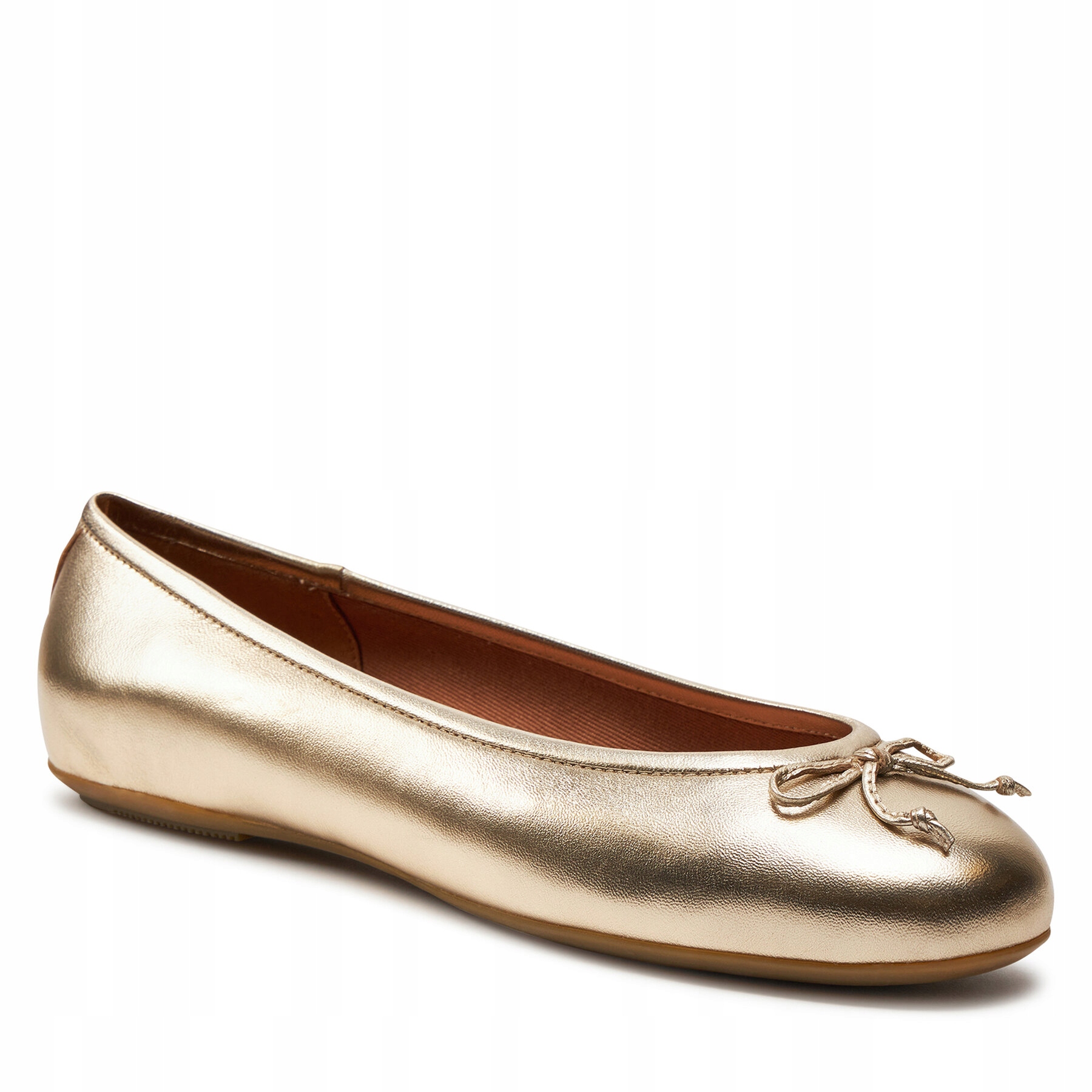 Geox Zlaté dámské baleríny Geox Palmaria