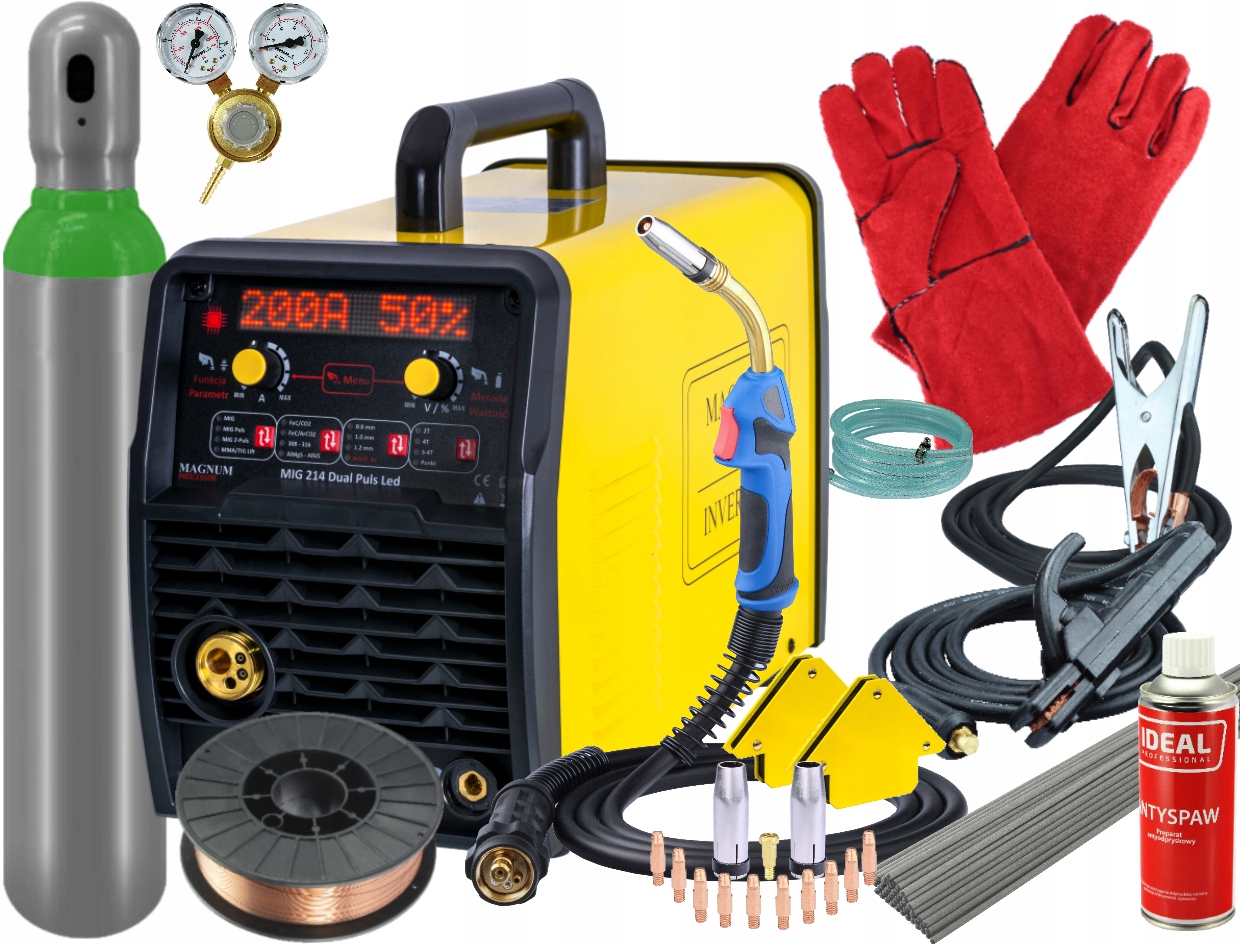 Сварочный аппарат MIGOMAT MIG 214 DUAL PULS SYNERGIA MAGNUM