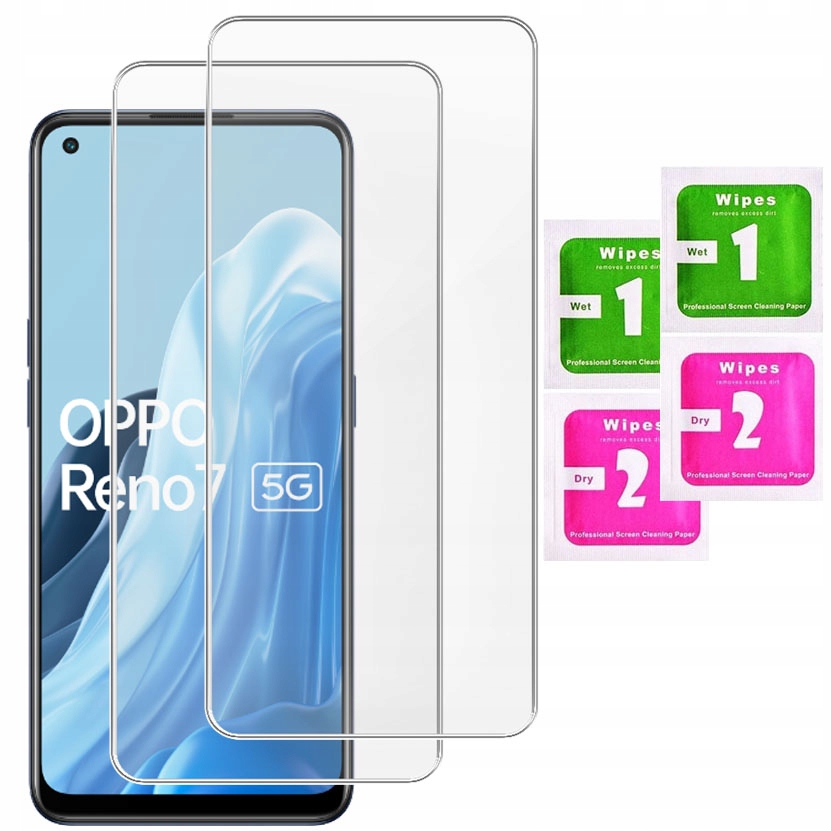 

2x Szkło Hartowane do Oppo Reno 7 5G Szybka 9H