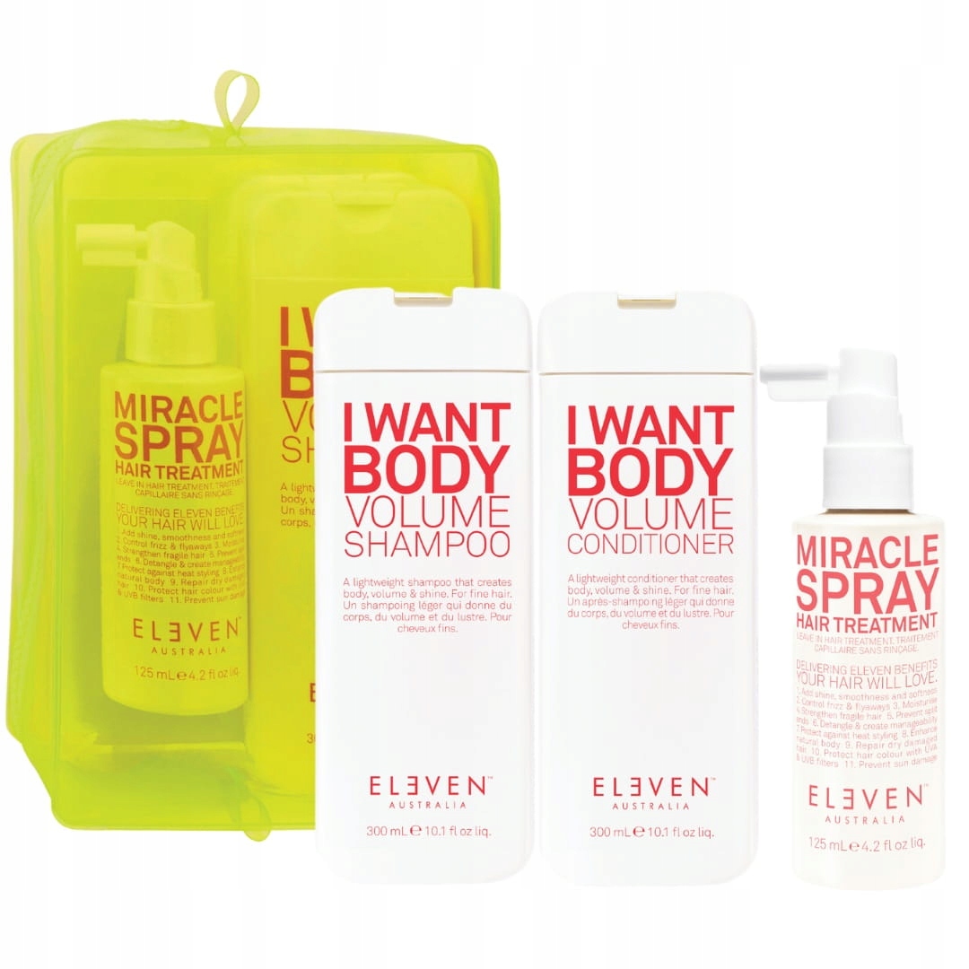 Eleven Australia Volume Trio Neon Holiday 2023 Zestaw nadający objętość-Zdjęcie-0