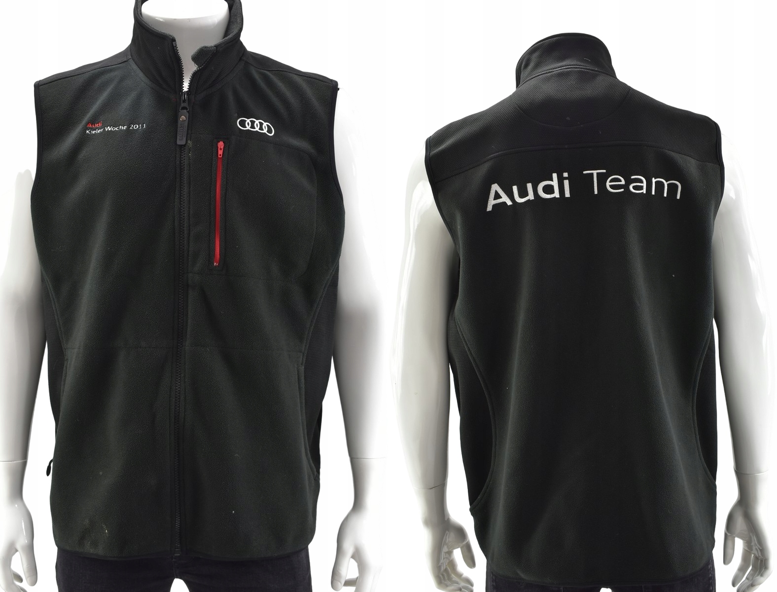 AUDI TEAM S CLUB RS MOTO WINDSTOPPER kamizelka polarowa r. L