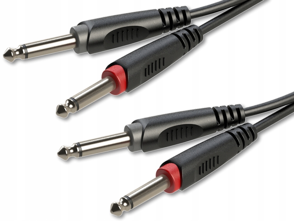 

Kabel Audio 2xJACK-2xJACK 6,3mm Roxtone 3m