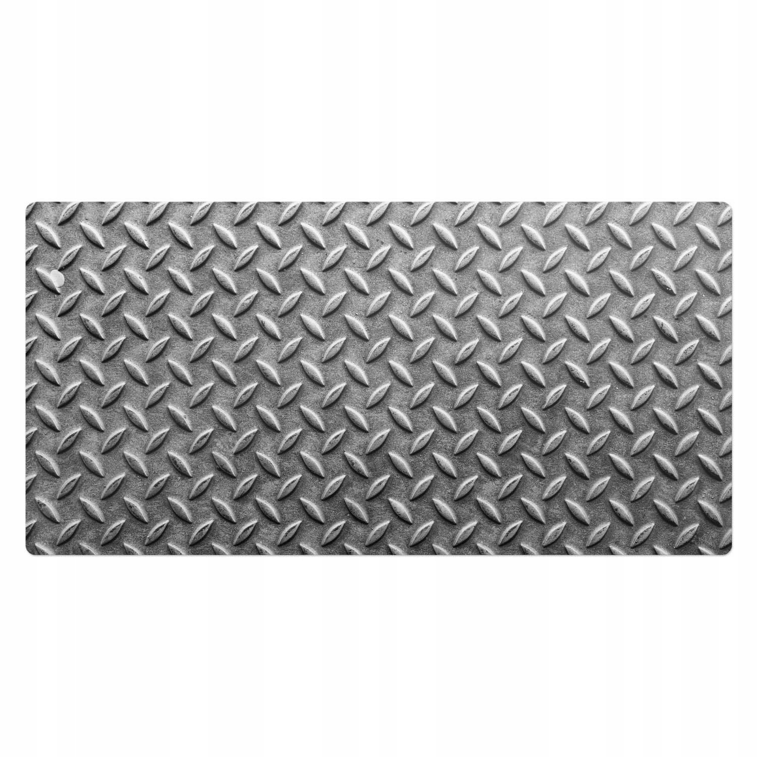 Podložka na psací stůl s grafikou pro domácnost i kancelář Zkroucená kovová síťka 100 x 50 cm