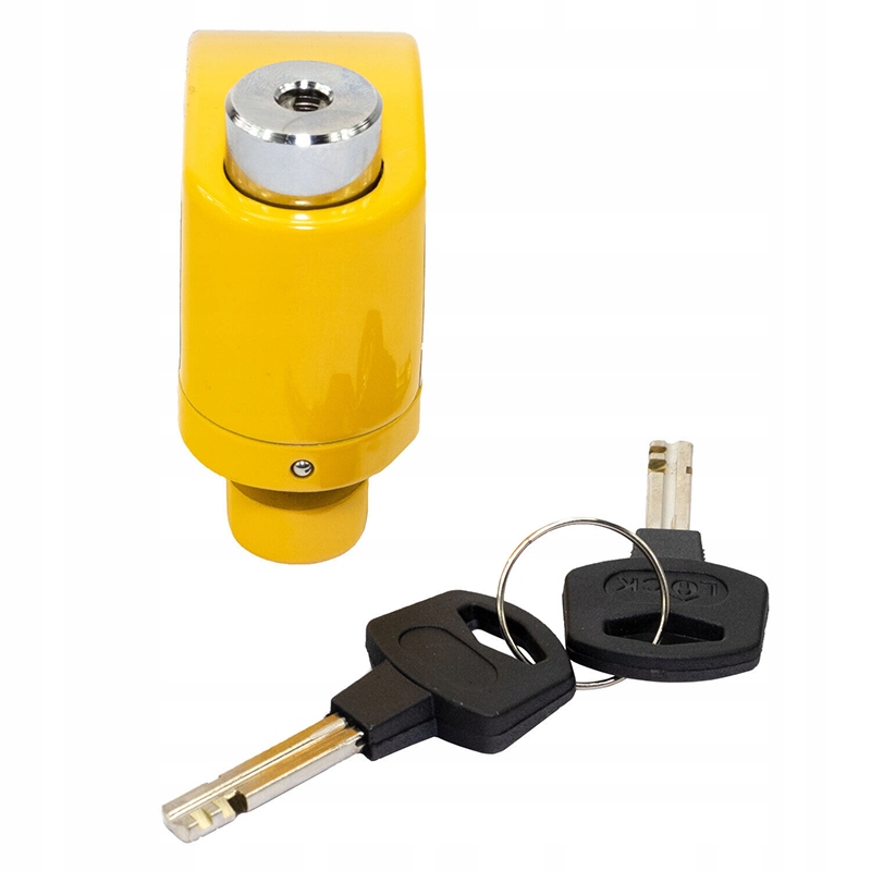 BLOKADA TARCZY HAMULCOWEJ Z ALARMEM DO MOTOCYKLI I ROWERÓW WODOODPORNA Stan opakowania oryginalne