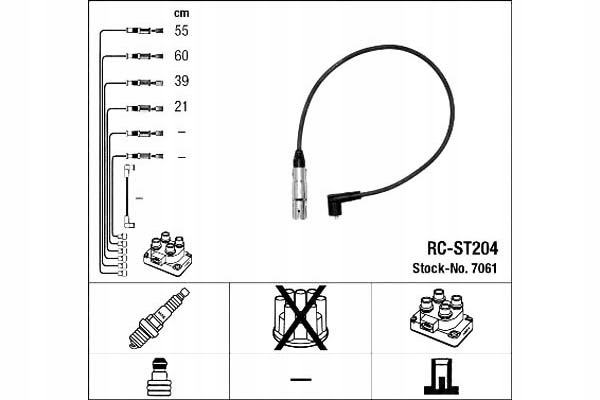 Ngk Sada Zapalovacích Kabelů Seat Leon, Toledo Asistent řidiče #28