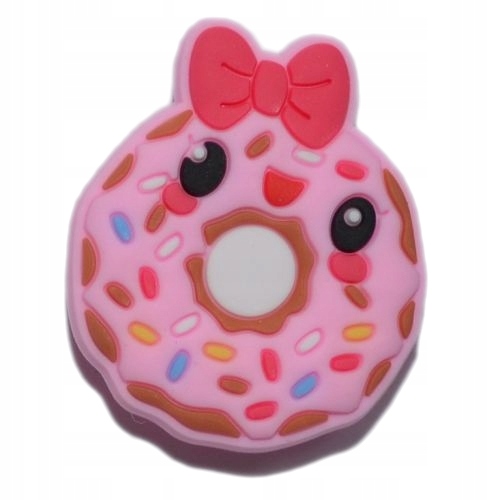 

Food - Przypinka do butów - Donut różowy - 4412