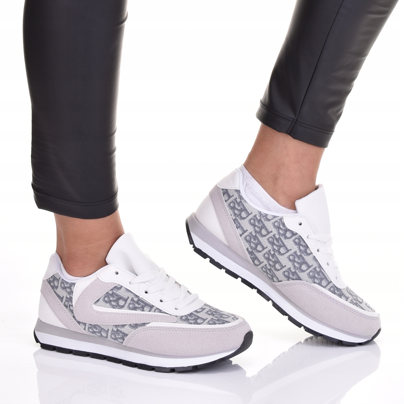 SPORTOWE SNEAKERSY DAMSKIE MODNE BUTY NA LATO Rozmiar 37