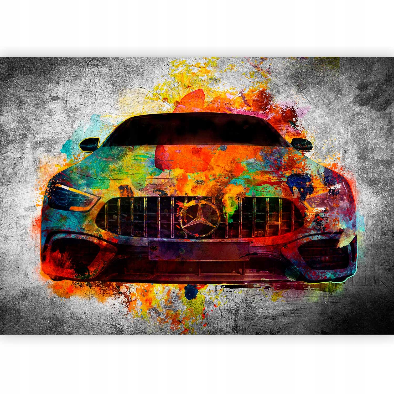 Fototapeta Premium Auto Barvy Mládežnická Tapeta Na Zeď 100x70