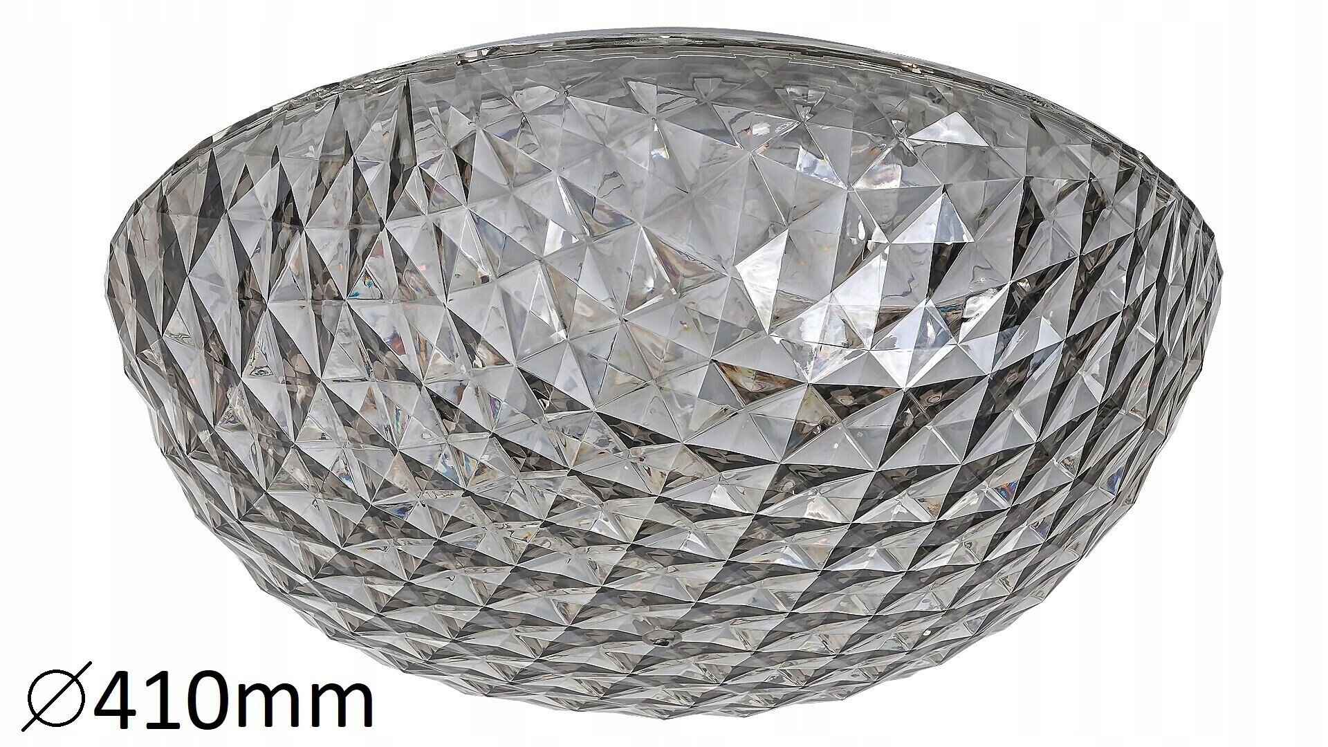 Rabalux Jillian Led 24W 6967 stropné svietidlo, kryštalický akryl, 410mm, še