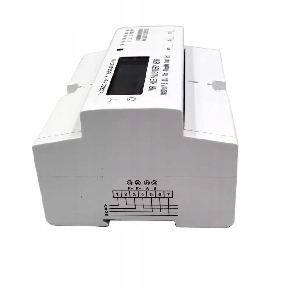 3 Fazowy Licznik Pomiar Prądu 60A WiFi Tuya LCD Marka GOMEDIA