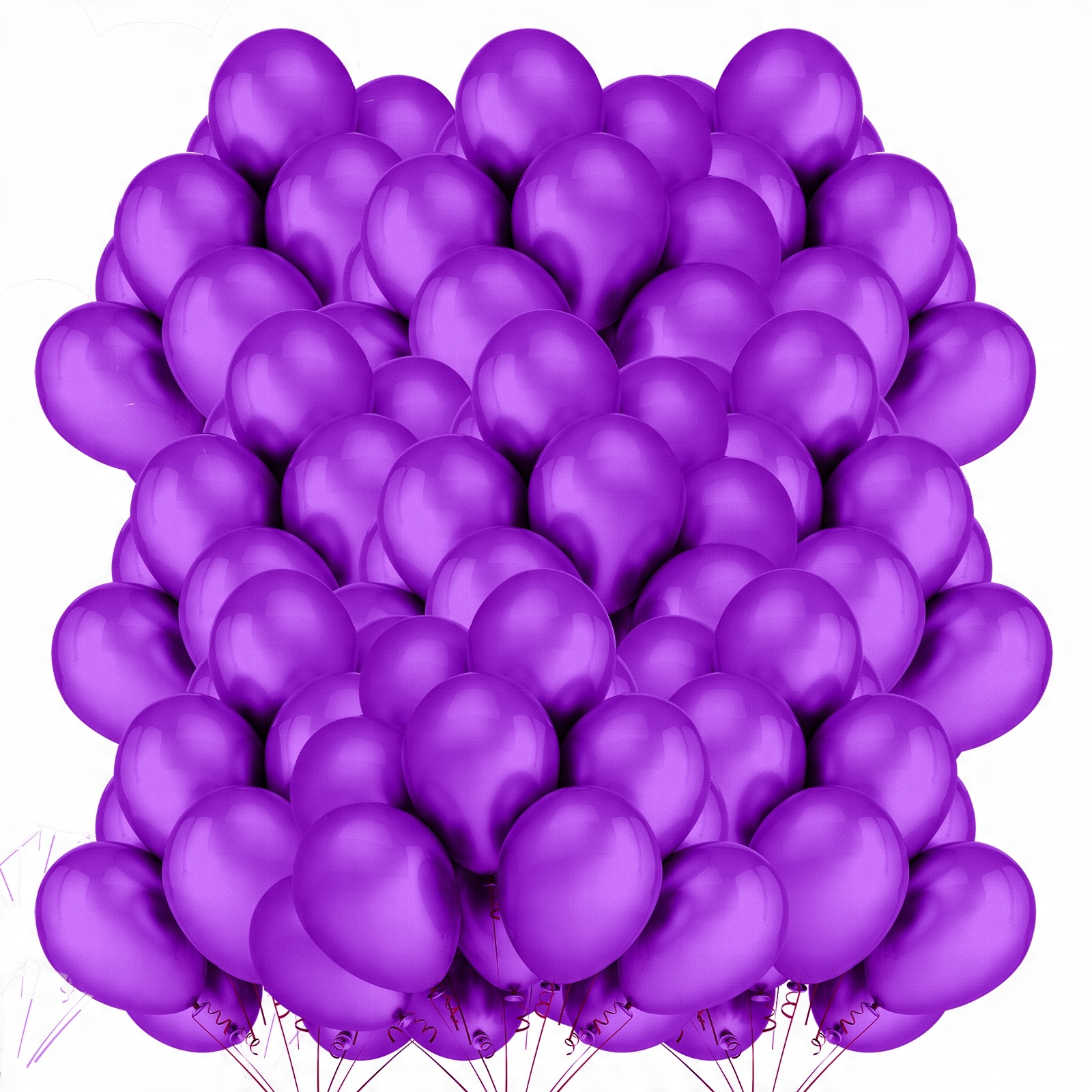 

Balony Metaliczne Fioletowe Urodziny 30cm 100szt