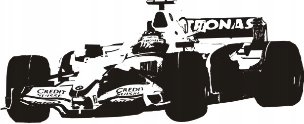 

Naklejka na ścianę Kubica bolid F1 Sauber Bmw