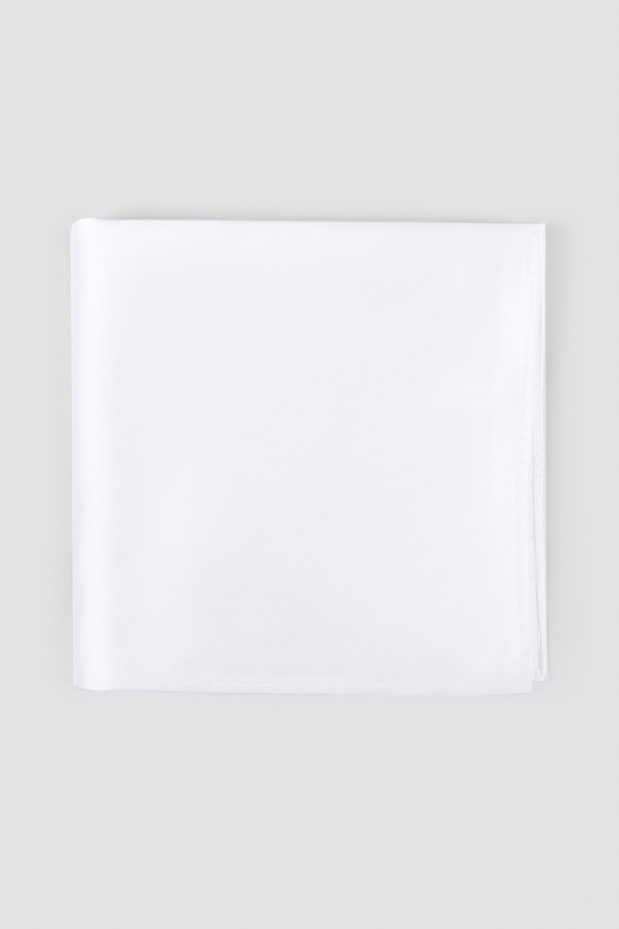 Biała poszetka z mikrofibry