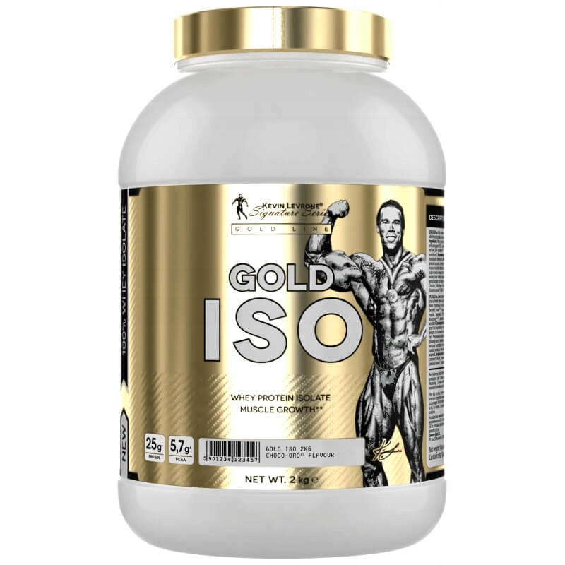 Kevin Levrone Gold Iso 2 kg – syrovátkový izolát Wpi čokoláda