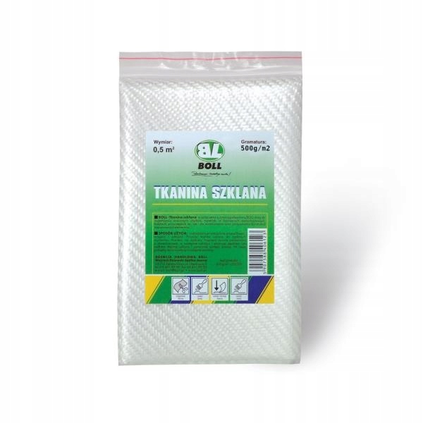 TKANINA SZKLANA GRAMATURA 500g/m2 | Wymiar: 0,5m2