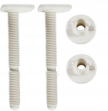 Śruby do mocowania deski sedesowej 2szt.