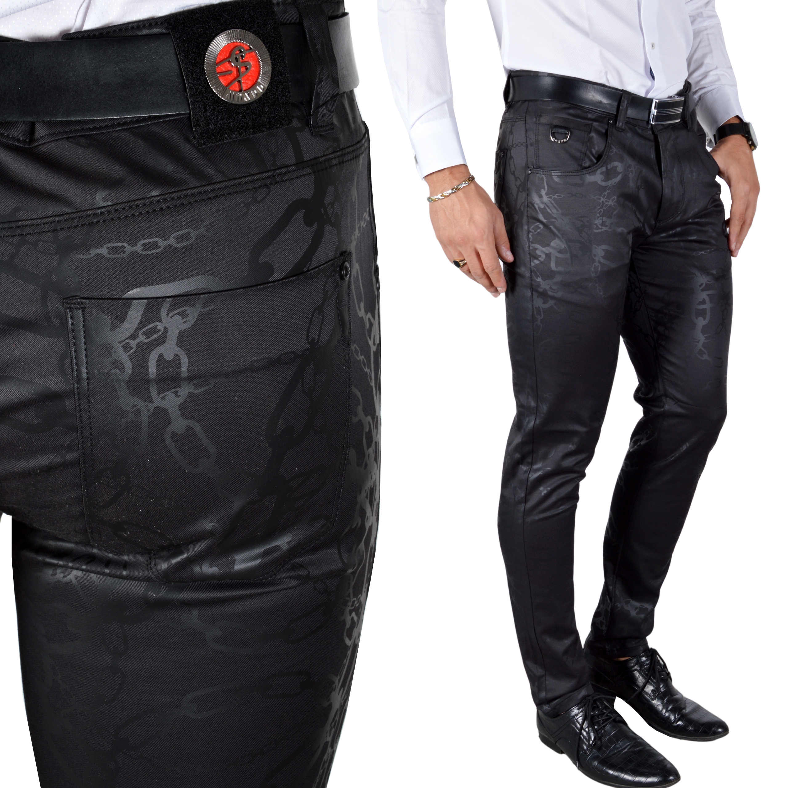 

Spodnie Męskie Eleganckie Mondo Limited Casual
