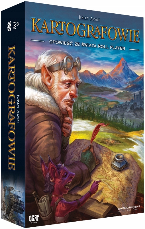 Kartografowie Gra planszowa Ogry Games