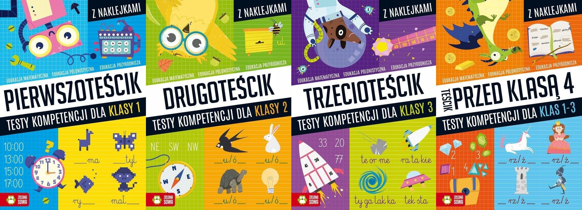 Pierwszoteścik Testy kompetencji dla klasy 1-4