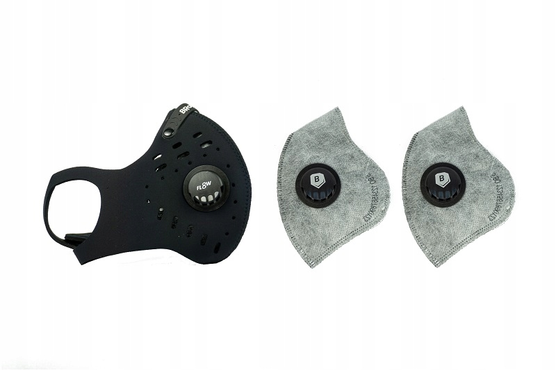 Маска antysmogowa BROYX Delta разм. М ДВА ФИЛЬТРА