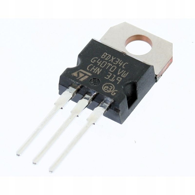 BDX34C Tranzystor PNP Darlington 100V 10A TO220 STM