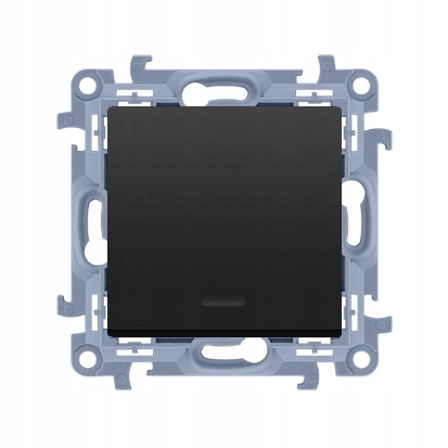 

Simon 10 Łącznik Poj. Z Podświetleniem Czarny Mat