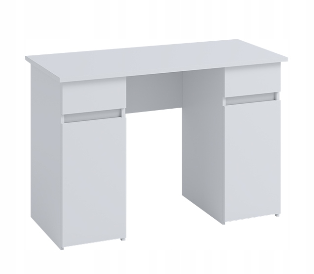 

Biurko młodzieżowe nowoczesne 110cm biały mat