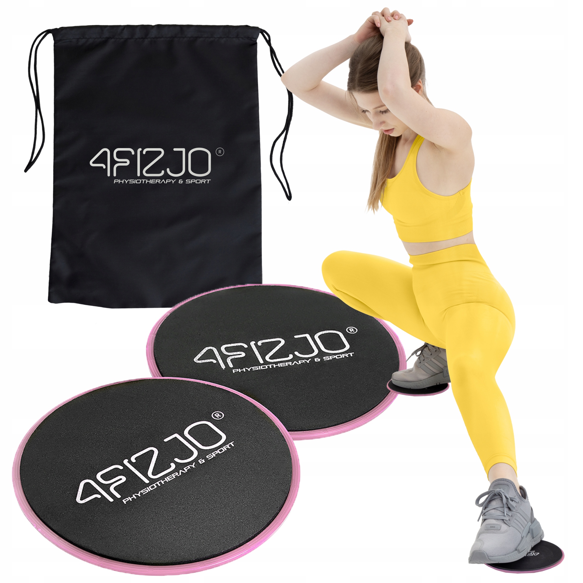 DYSKI POŚLIZGOWE PODKŁADKI TALERZYKI DO ĆWICZEŃ