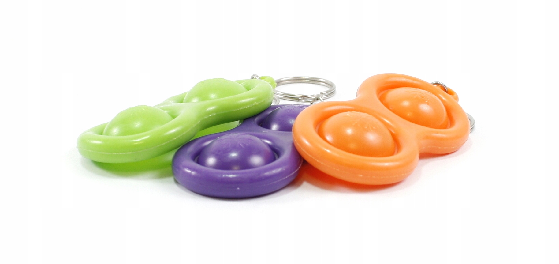 BRELOK SIMPLE DIMPLE POP IT Różne Kolory Rodzaj gniotki