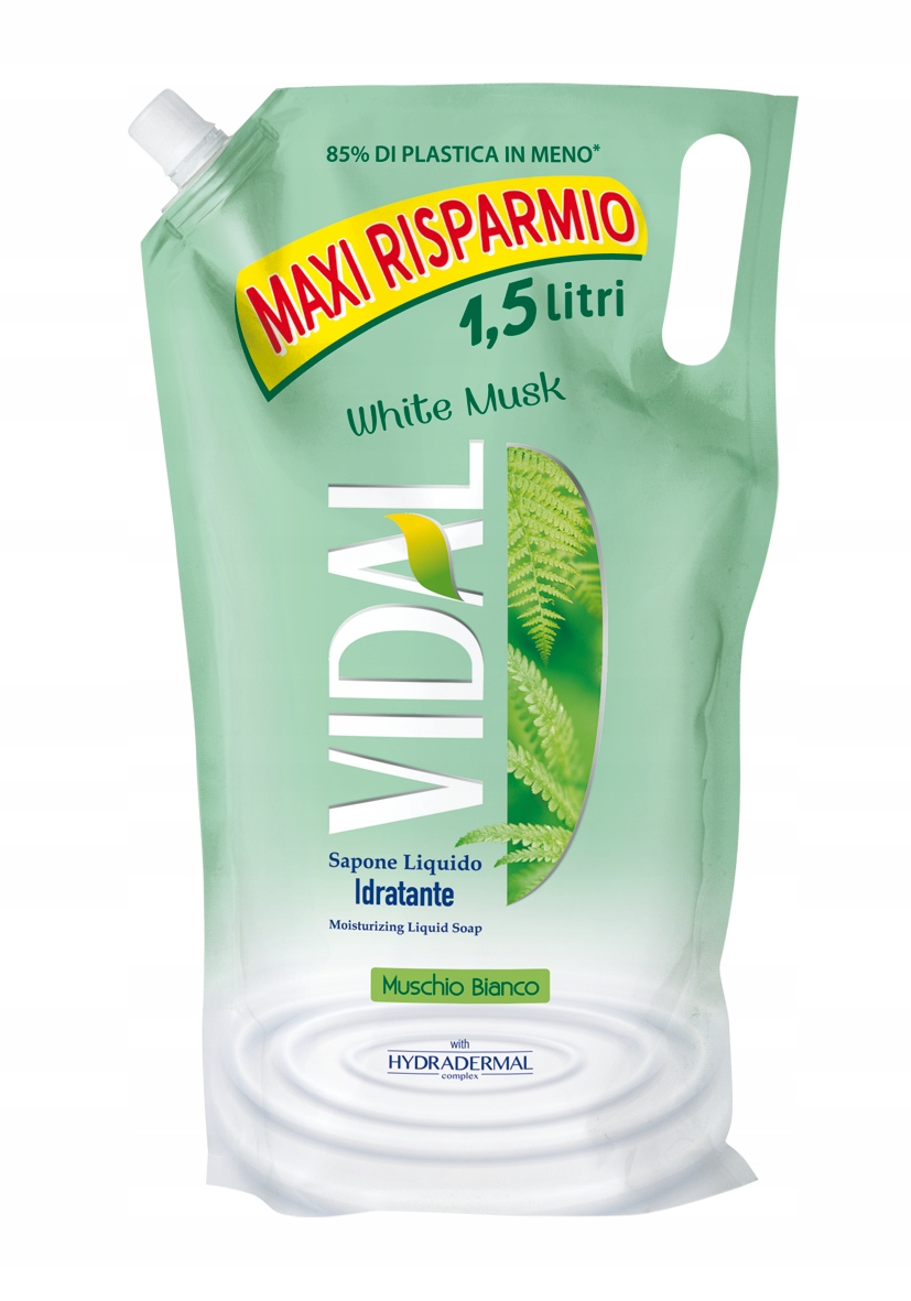 

Vidal Białe Piżmo mydło w płynie zapas 1500ml