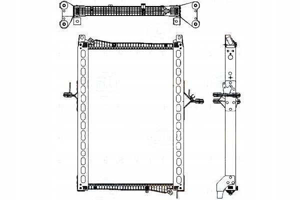 INTECOOLER NISKOTEMPERATUROWA CHŁODNICA POWIETRZA Producent części Behr Hella Service