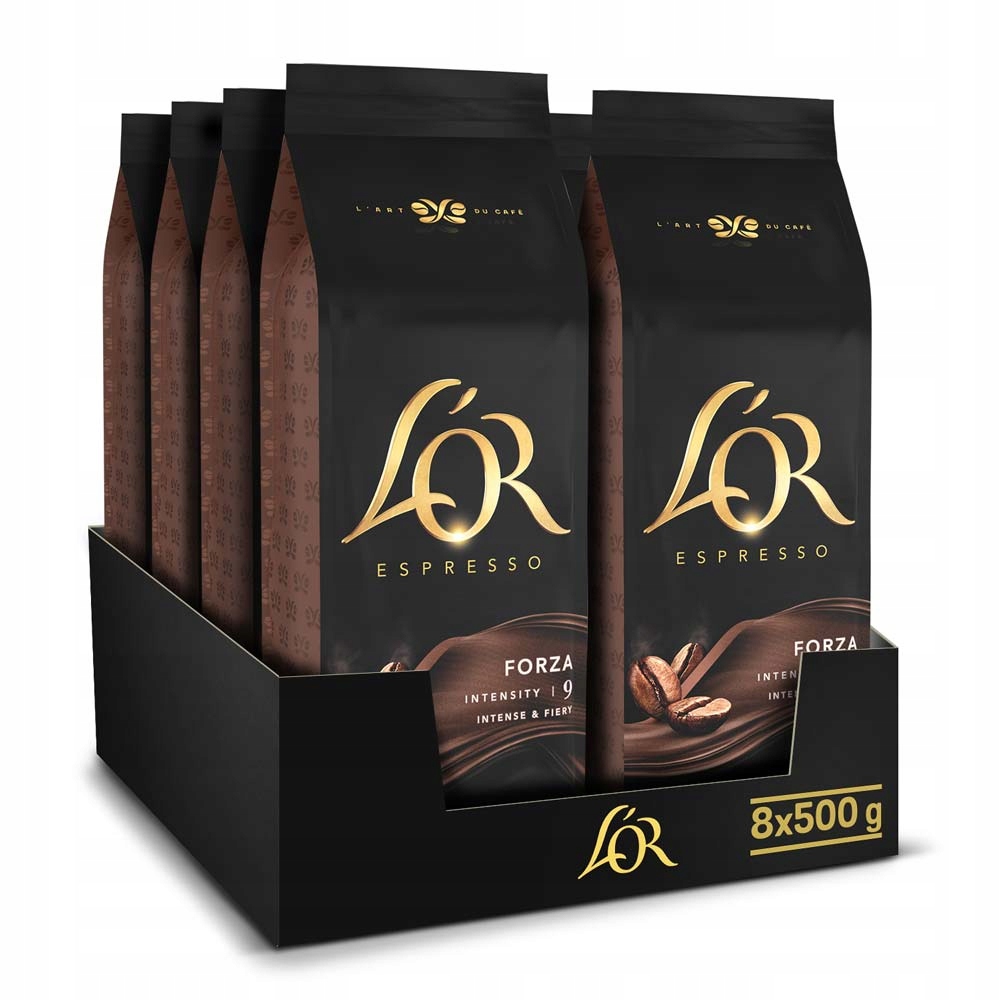 Kawa ziarnista L'or Espresso (8x 500g Arabica