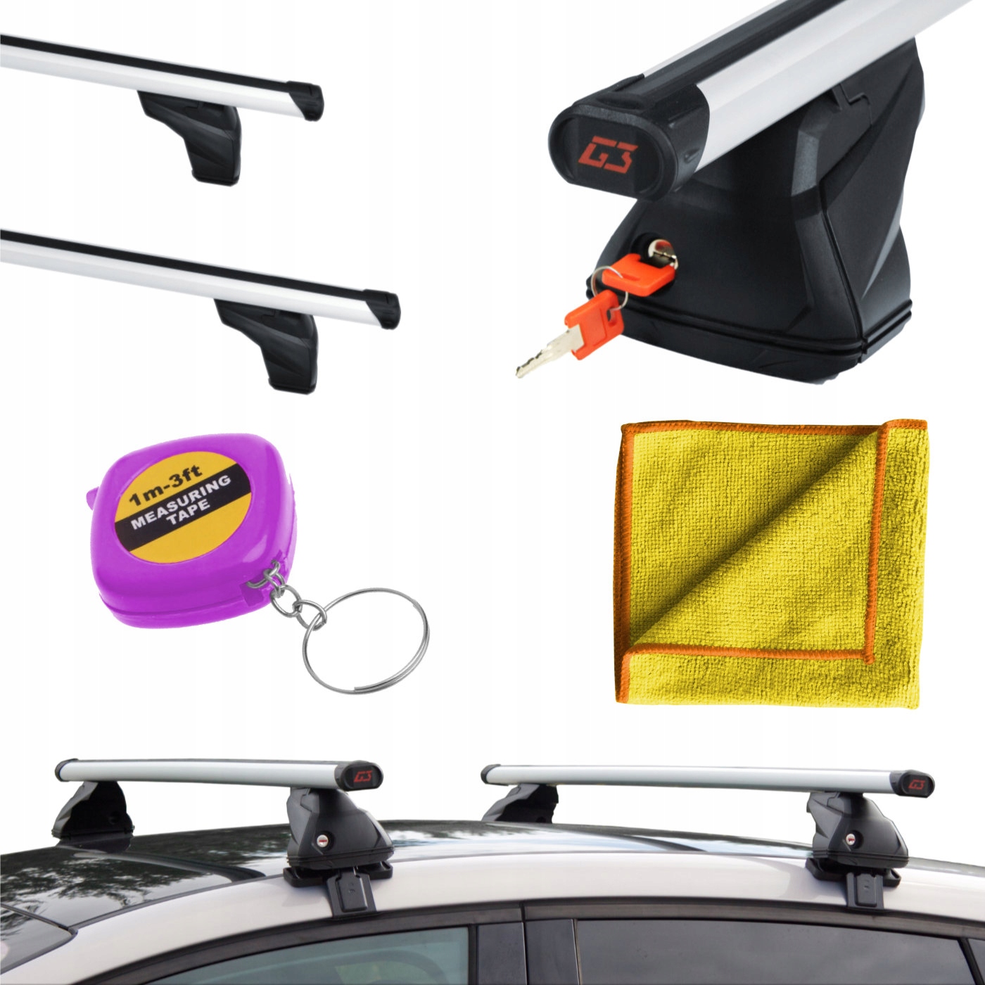 Bagażnik dachowy Belki dachowe Poprzeczki Fiat Tipo 2 II 356 Sedan 4D od 16