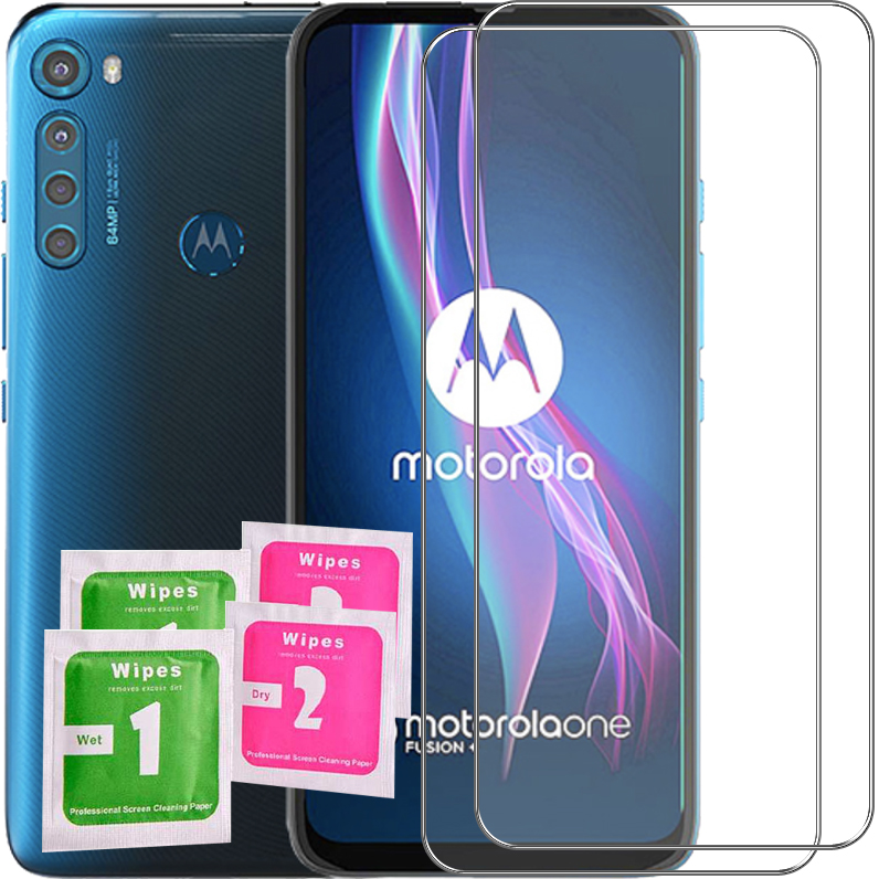 

2x Szkło Hartowane Szybka Do Motorola One Fusion+
