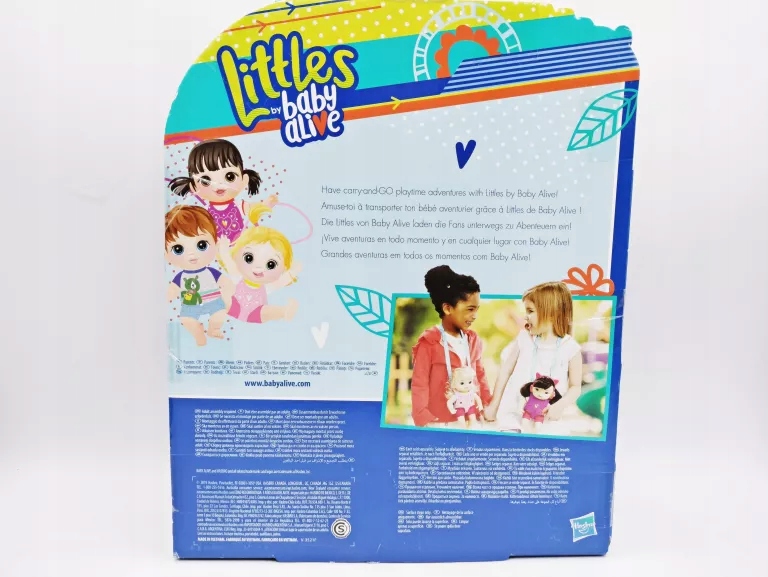NIESAMOWICIE CIEKAWA WIESZANA LALKA LITTLE BY BABY ALIVE