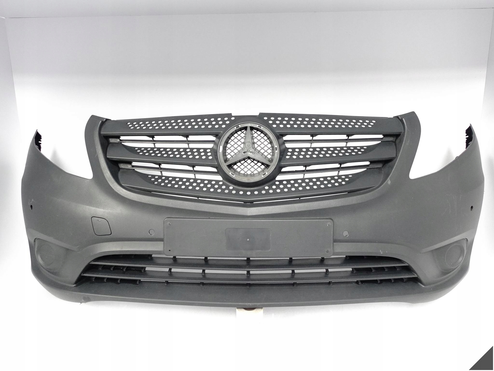 MERCEDES VITO VS20 W447 14-24 bumper BUMPER front (6xPDC) NIEKLEJONY