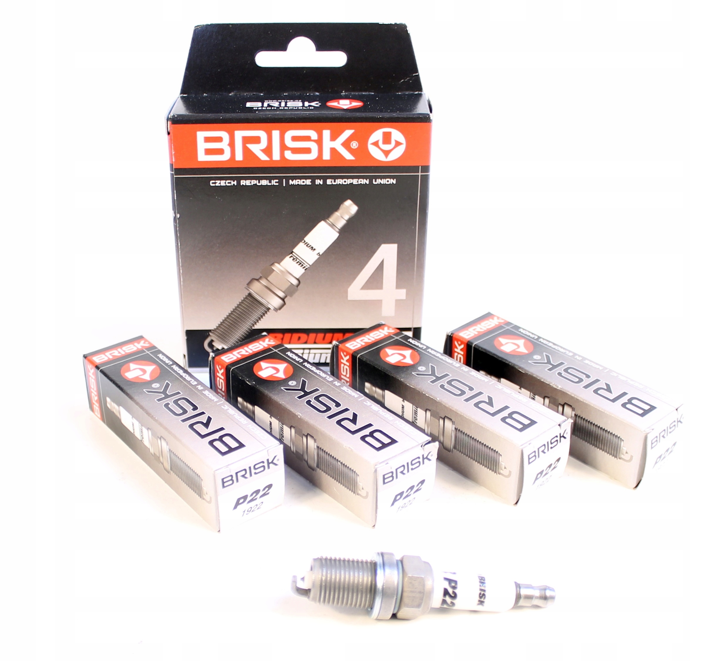 Zapaľovacie sviečky Brisk Premium+, P22, DR14BYIR