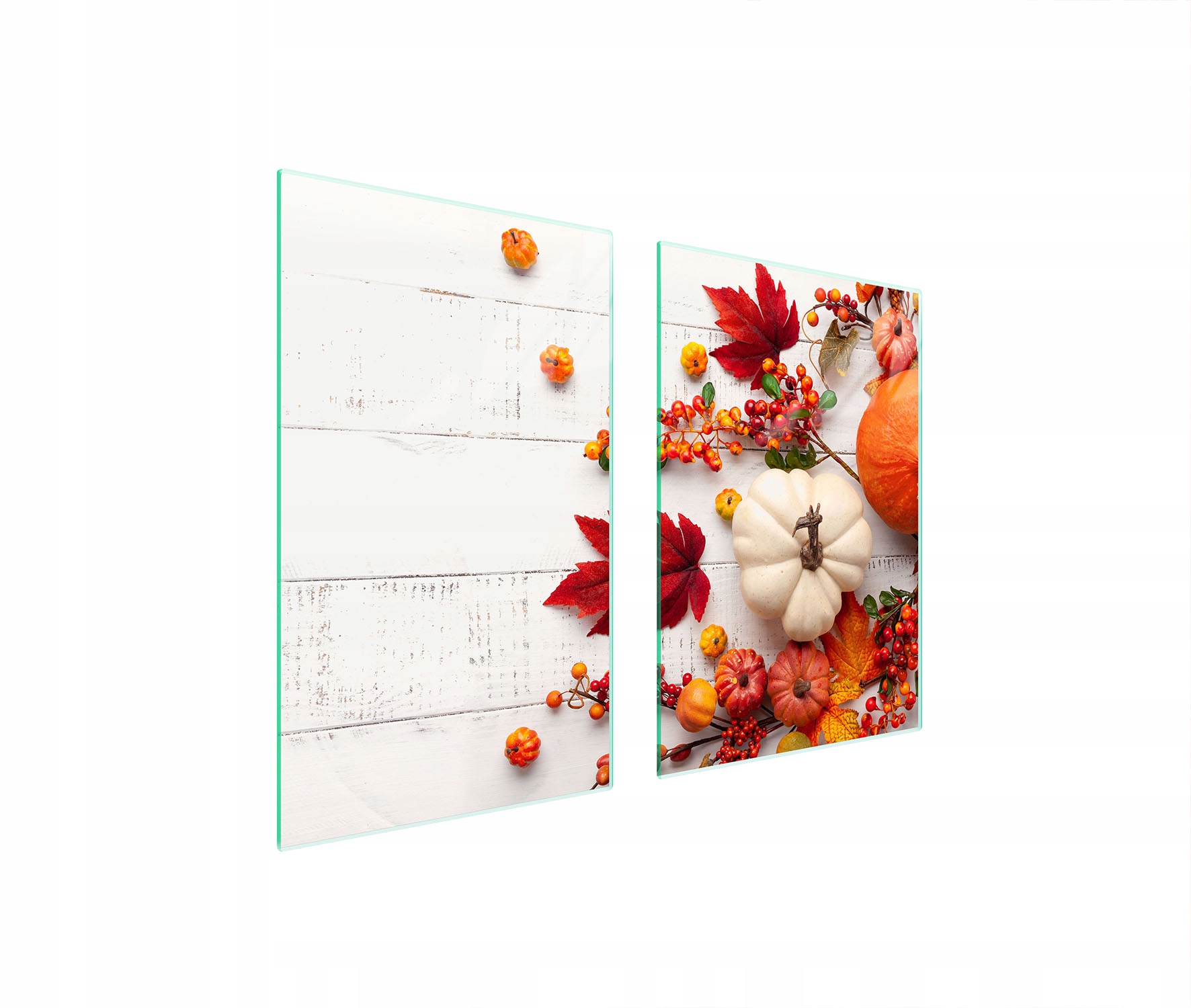 Skleněná Ochranná Deska Do Kuchyně 65x52 Dýně Tvrzené Sklo