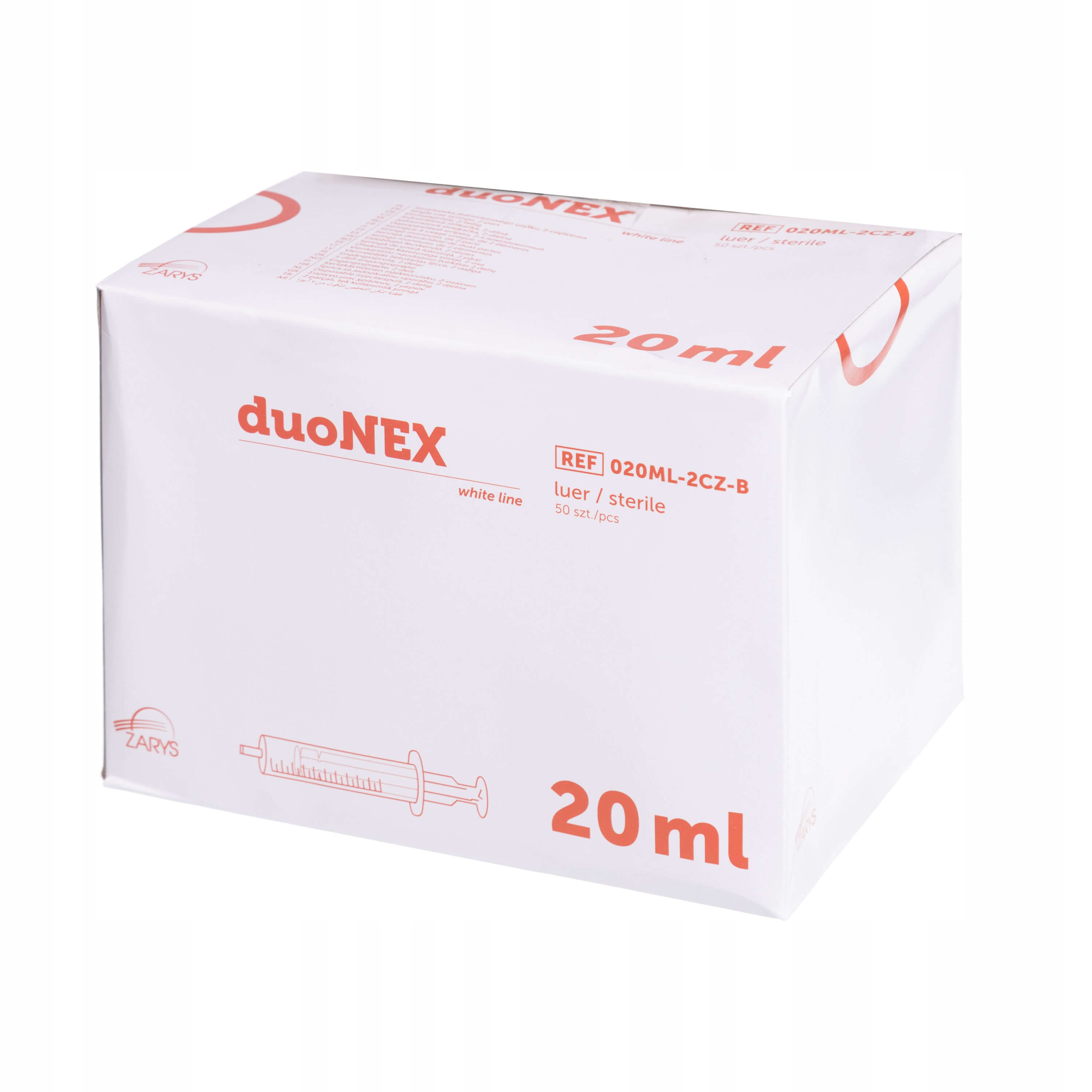 

Strzykawka Zarys duoNEX 20 ml 1 sztuka