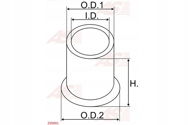 TULEJKI ROZRUSZNIKA ZESTAW AS-PL EAN (GTIN) 5901259483918