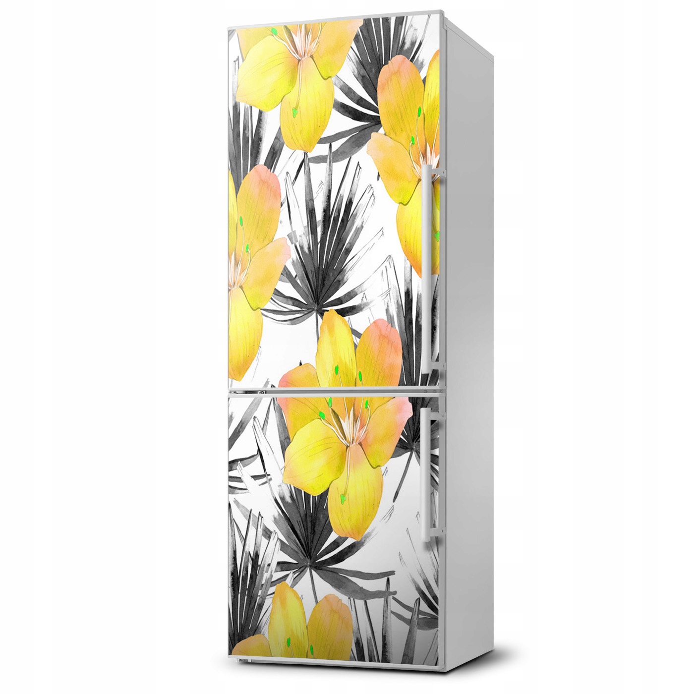 

Foto Magnes na lodówkę Tropikalne kwiaty 60x180