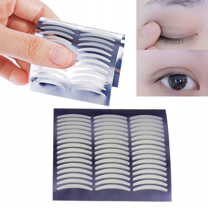 PLASTRY NA OPADAJĄCE POWIEKI TASIEMKI KORYGUJĄCE TASIEMKA KOMPLET 240 SZTUK Kod producenta brak