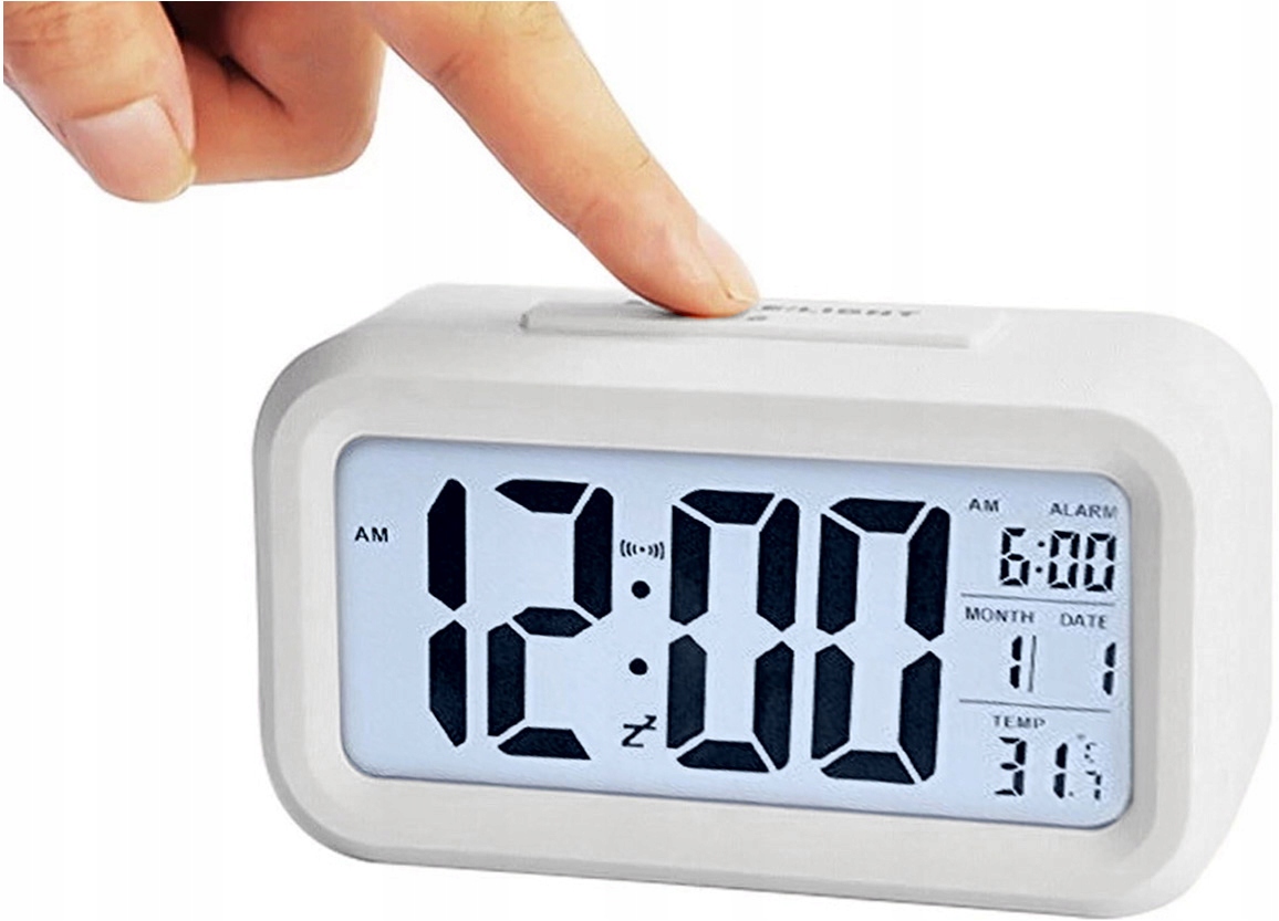 

Elektroniczny Zegar Cyfrowy Budzik Led Termometr