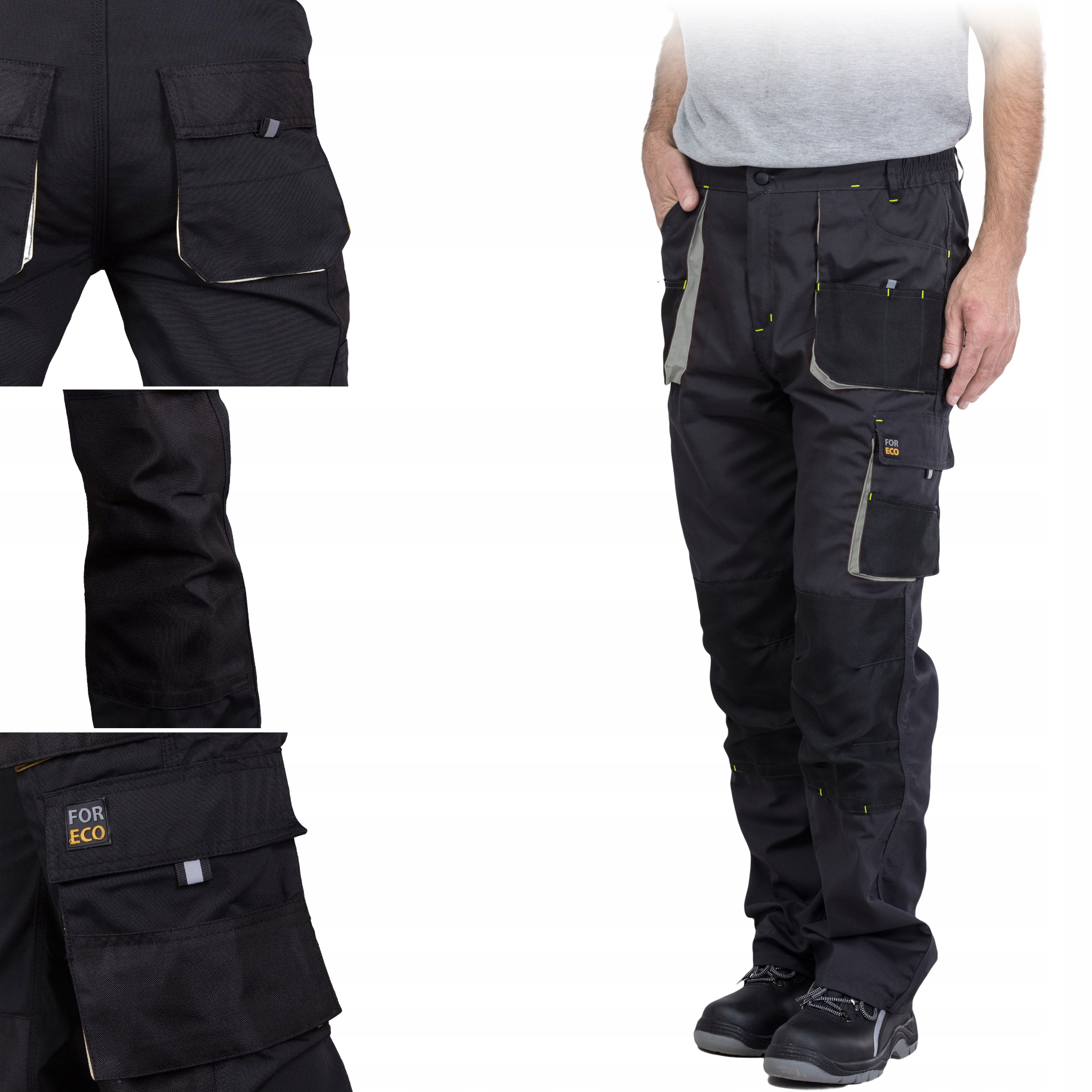 

Spodnie Robocze Do Pasa Ochronne Mocne Foreco