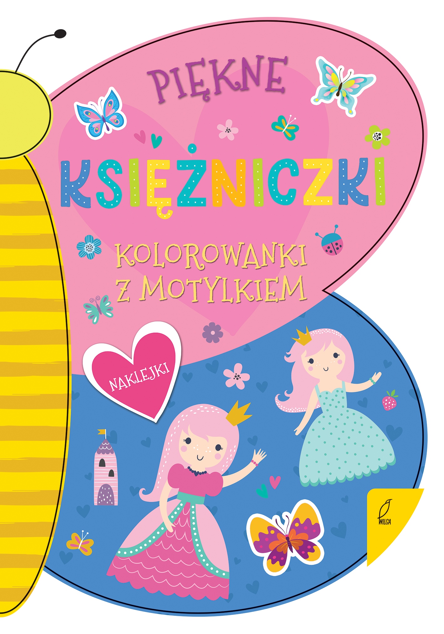 

Kolorowanki z motylkiem Piękne księżniczki Kd