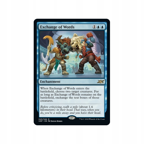 Mtg Exchange of Words (Rare)